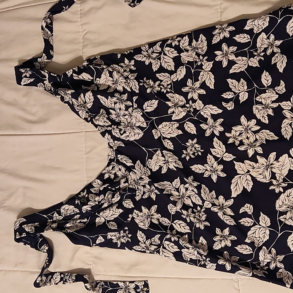 Birdsong tankini halter swim top